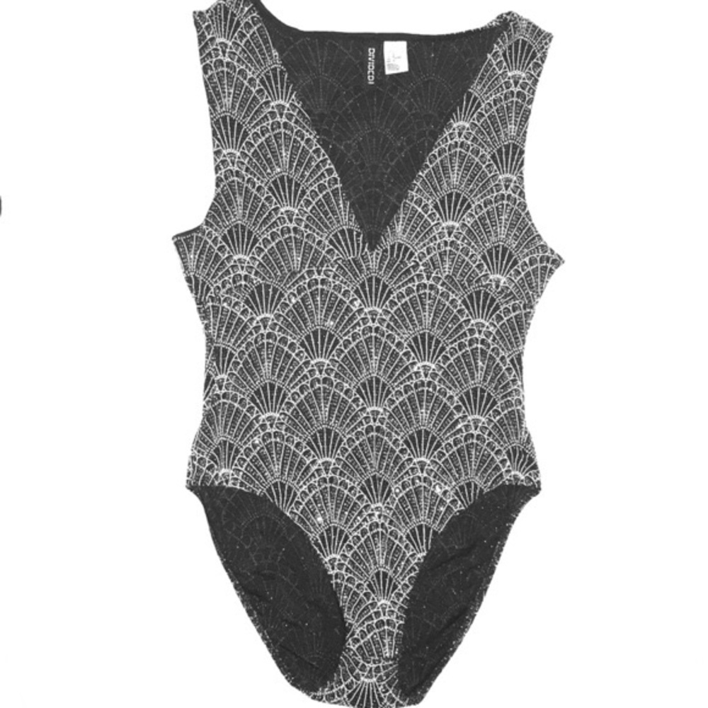 H&M sparkly body suit